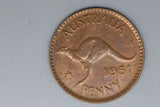 1951 - M - Australia Penny - '95' Doubled - UNC / Tiny Spots of Verdigris