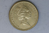 1991 - Australia - 1 Dollar Coin - Mob of Roos - gVF