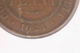 1921 - I - Australian Penny - Dots After 'O' and before '1' (R6) - F