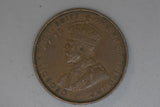 1922 - L - Australian Penny - VF - Scratching on Obverse