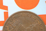 1921 - Australian Halfpenny - Natural Lustre - Light Diecrack 'REX' - gEF