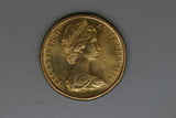 1984 - Australia 1 Dollar Coin - Mob of Roos - aUNC / Toned