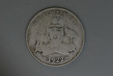 1922 - Australia Sixpence - G - .925 Silver