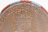 1928 - Australian Penny - Open '2' '8' & 'O' - F / Spot Verdigris