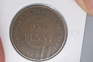 1916 - Australian Penny - aF