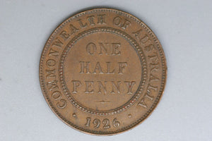 1926 - Australian Halfpenny - EF