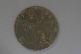 1889 - British Halfpenny - Poor