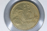 2001 - Australia 2 Dollar Coin - Elder - Doubled Bust - gVF