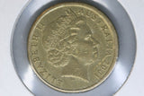 2001 - Australia 2 Dollar Coin - Elder - Doubled Bust - gVF