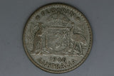 1946 - Australia Florin - VG - 50% Silver