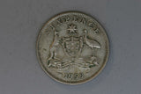 1959 - Australia Sixpence - VG - 50% Silver