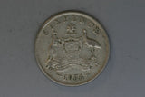 1956 - Australia Sixpence - VG - 50% Silver