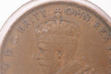 1922 - L - Australian Penny - Lump on Second 'N' - aVF