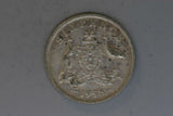 1958 - Australia Sixpence - VG - 50% Silver