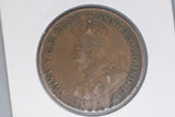 1924 - I - Australian Penny - Indian Obverse - gVG / Grotty