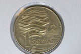 1993 - Australian 1 Dollar Coin - $1 - Landcare - EF