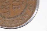 1928 - Australian Penny - Open '2' '8' 'O' 'U' & 'D' - VF