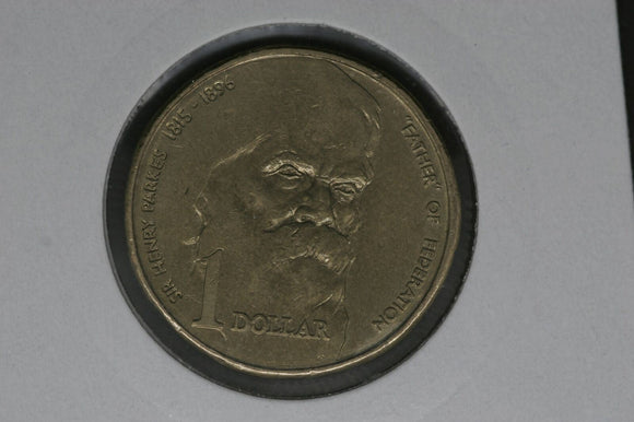 1996 - Australian 1 Dollar Coin - $1 - Henry Parkes - gVF