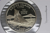 2001 - S  - USA State Quarter - Rhode Island - Proof