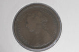 1889 - Half Penny - UK - Great Britain - aVF