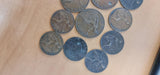 Farthing, Half Penny & Pennies - 22 Coins - UK - Great Britain - KGV - VG to F