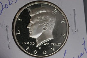 2003 - S - Half Dollar Coin - USA - Kennedy - Proof