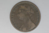 1876 - Penny - UK - Great Britain - VG