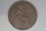 1912 - H - Penny - UK - Great Britain - aF