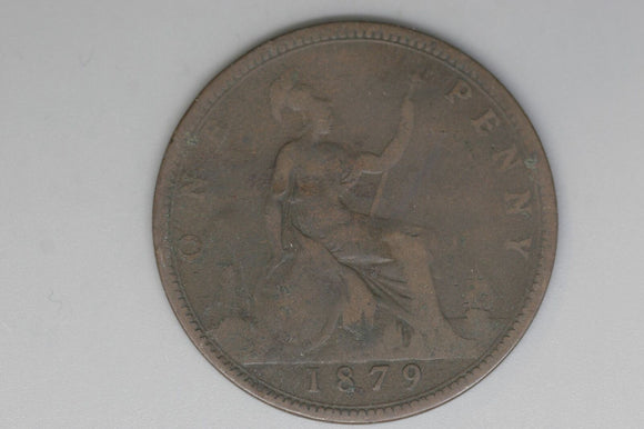 1879 - Penny - UK - Great Britain - aVG