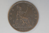 1882 - H - Penny - UK - Great Britain - gVF / Rim Bumps