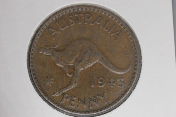 1943 - Y. - Australia Penny - gVF