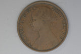 1891 - Penny - UK - Great Britain - F