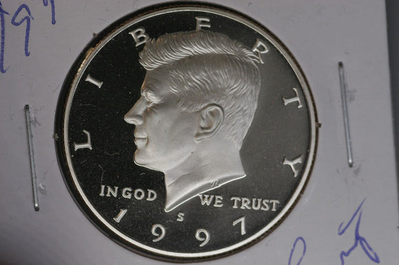 1997 - S - Half Dollar Coin - USA - Kennedy - Proof