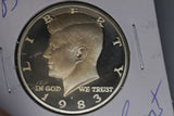 1983 - S - Half Dollar Coin - USA - Kennedy - Proof