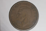 1943 - Y. - Australia Penny - Diecracks Rim to Star & Rim to Date - F