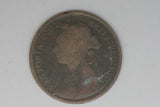 1877 - Half Penny - UK - Great Britain - G