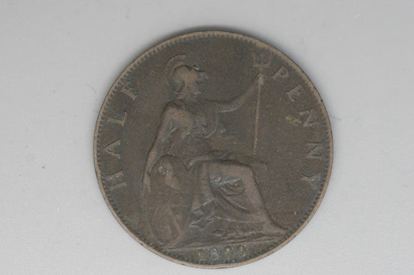 1899 - Half Penny - UK - Great Britain - aVF