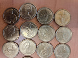 1984 - Australia - 1 Dollar Coins * 20 - Mob of Roos - EF