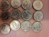 1984 - Australia - 1 Dollar Coins * 20 - Mob of Roos - EF