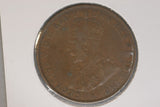 1922 - I - Australia Penny - India Mint - Diecracks 'GEORG' & 'IMP' - aF