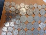 over 200 New Zealand Coins from 1967 to 1999 - 127 * 20c, 54 * 10c, 29 * 5c