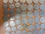 over 200 New Zealand Coins from 1967 to 1999 - 127 * 20c, 54 * 10c, 29 * 5c