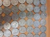 over 200 New Zealand Coins from 1967 to 1999 - 127 * 20c, 54 * 10c, 29 * 5c