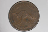 1947 - Y. - Australia Penny - VF / Problem Coin