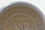 1919 - Australia Penny - One Dot - 'DG BRITT' Doubled - aF