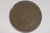 1919 - Australia Penny - No Dot - Diecracks thru Date & 'COMMON' - VG