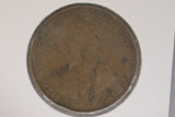 1922 - I - Australia Penny - India Mint - F / Problem Coin