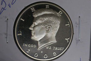 2008 - S - Half Dollar Coin - USA - Kennedy - Proof