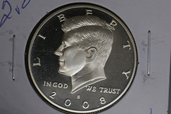 2008 - S - Half Dollar Coin - USA - Kennedy - Proof