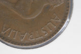 1948 - M - Australia Penny - Doubled Date (R5) & 'AUSTRALIA' (R6) - gVF